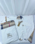 Burberry romper and swaddle