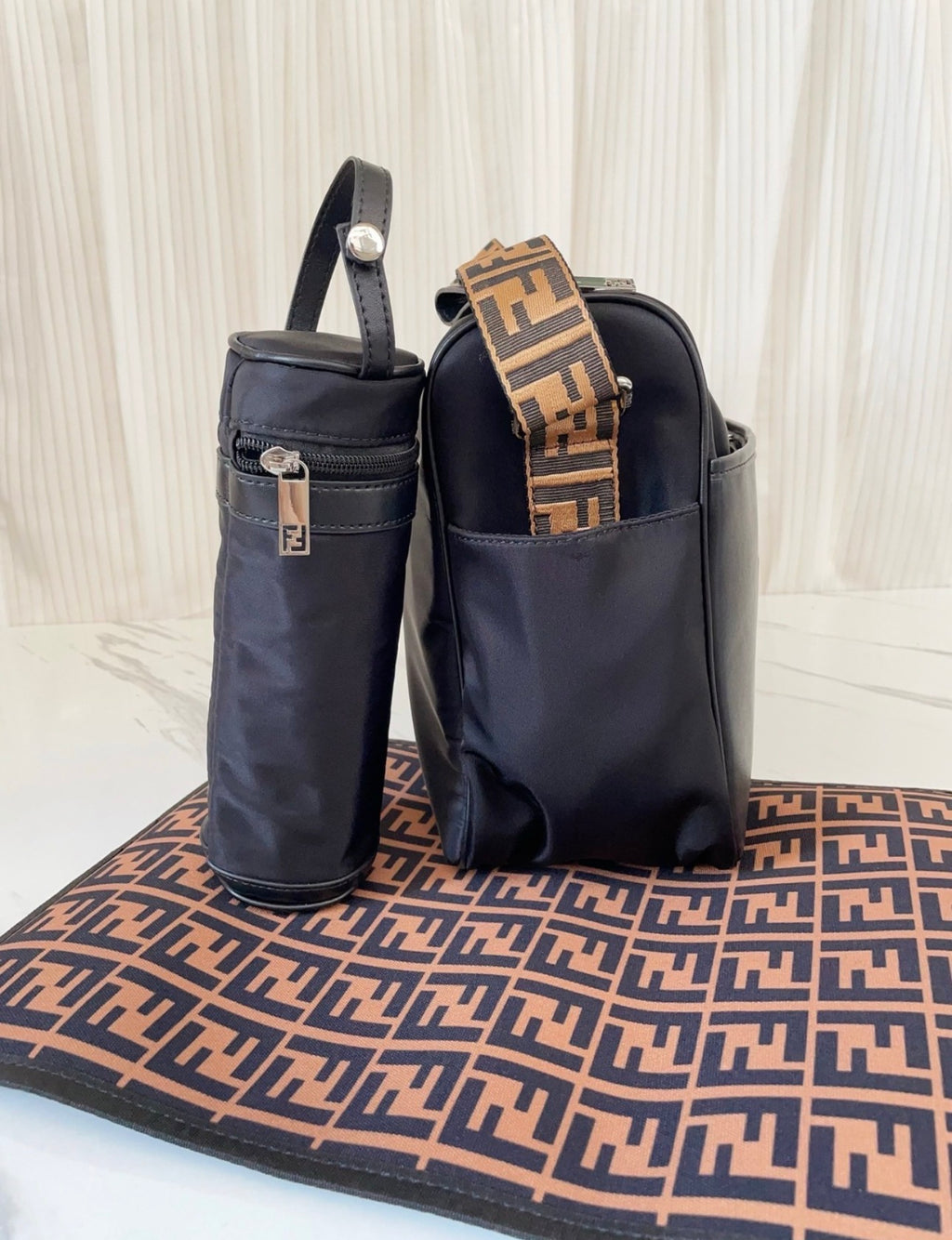 Fendi black and classic