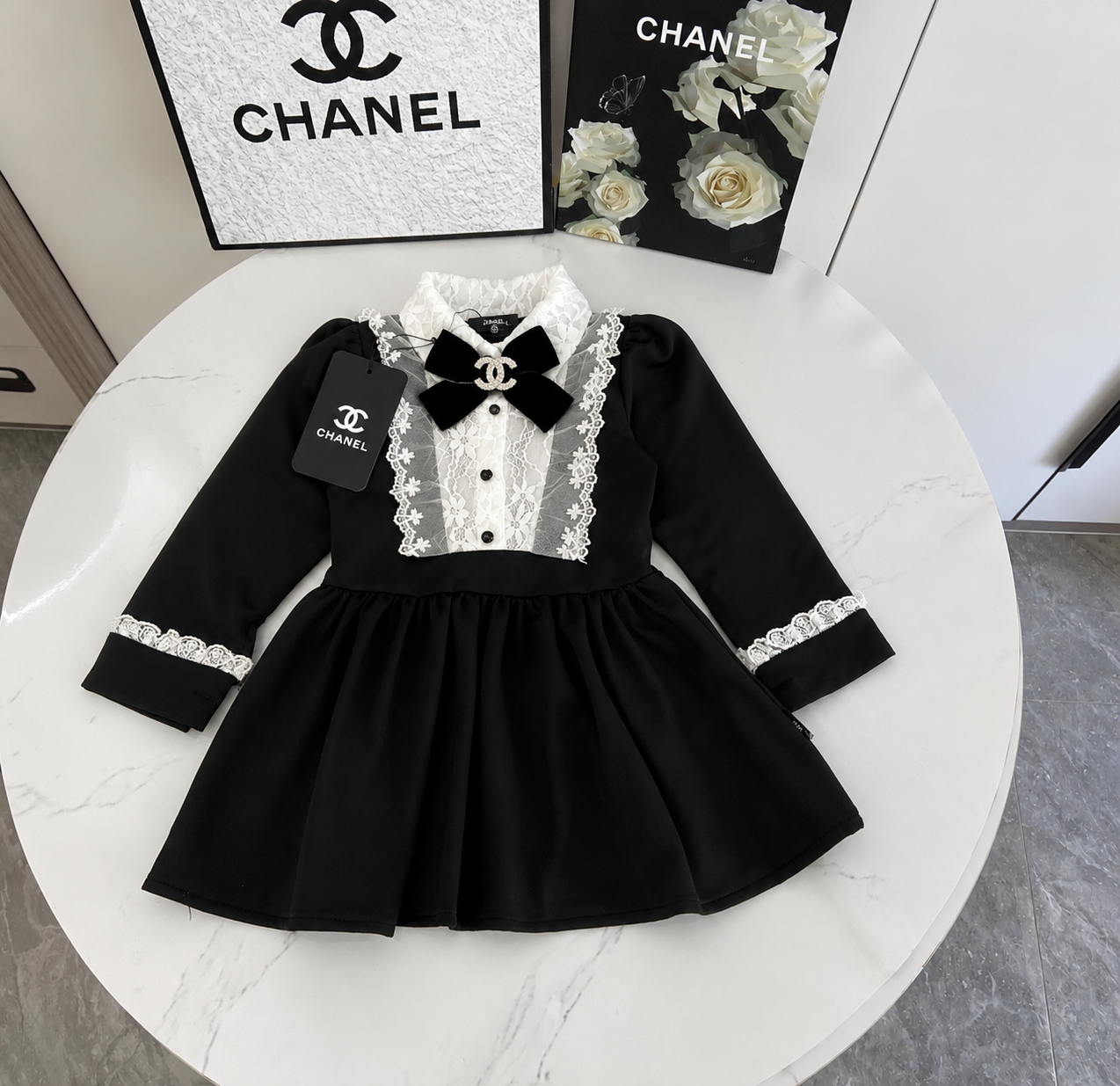Girls Chanel suit