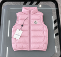 Pink moncler gilet