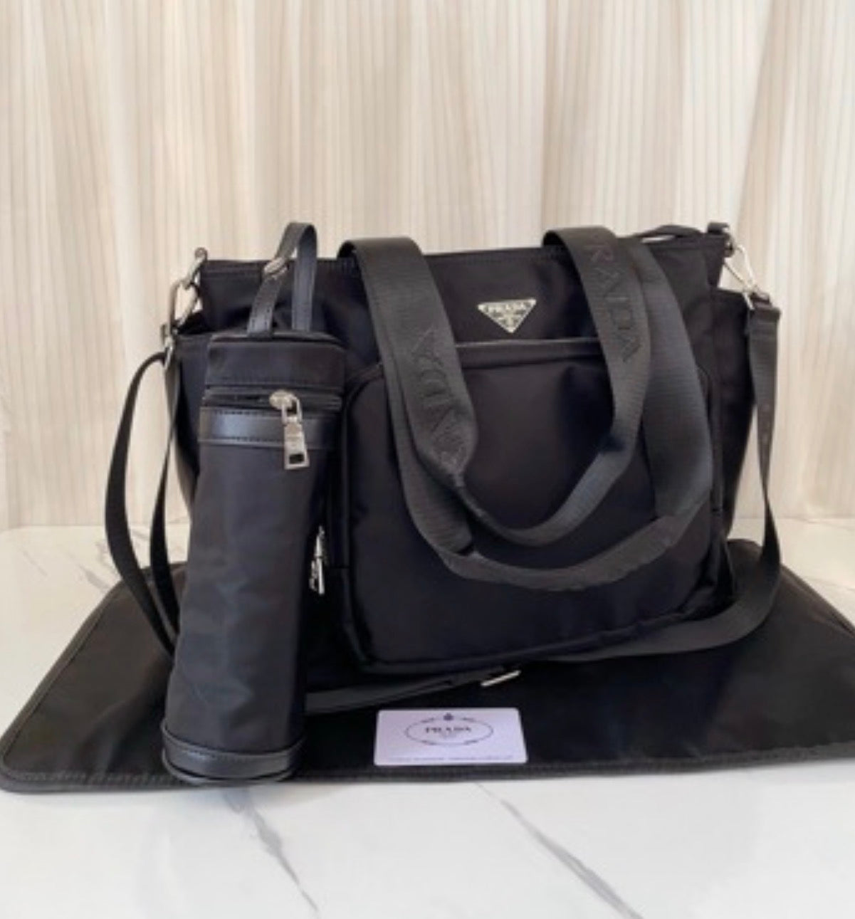 Prada 3 in 1 changing bag