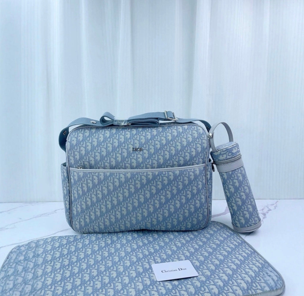 Baby blue bag set