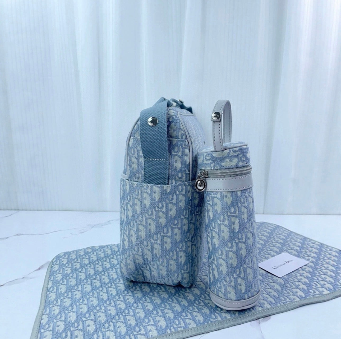 Baby blue bag set