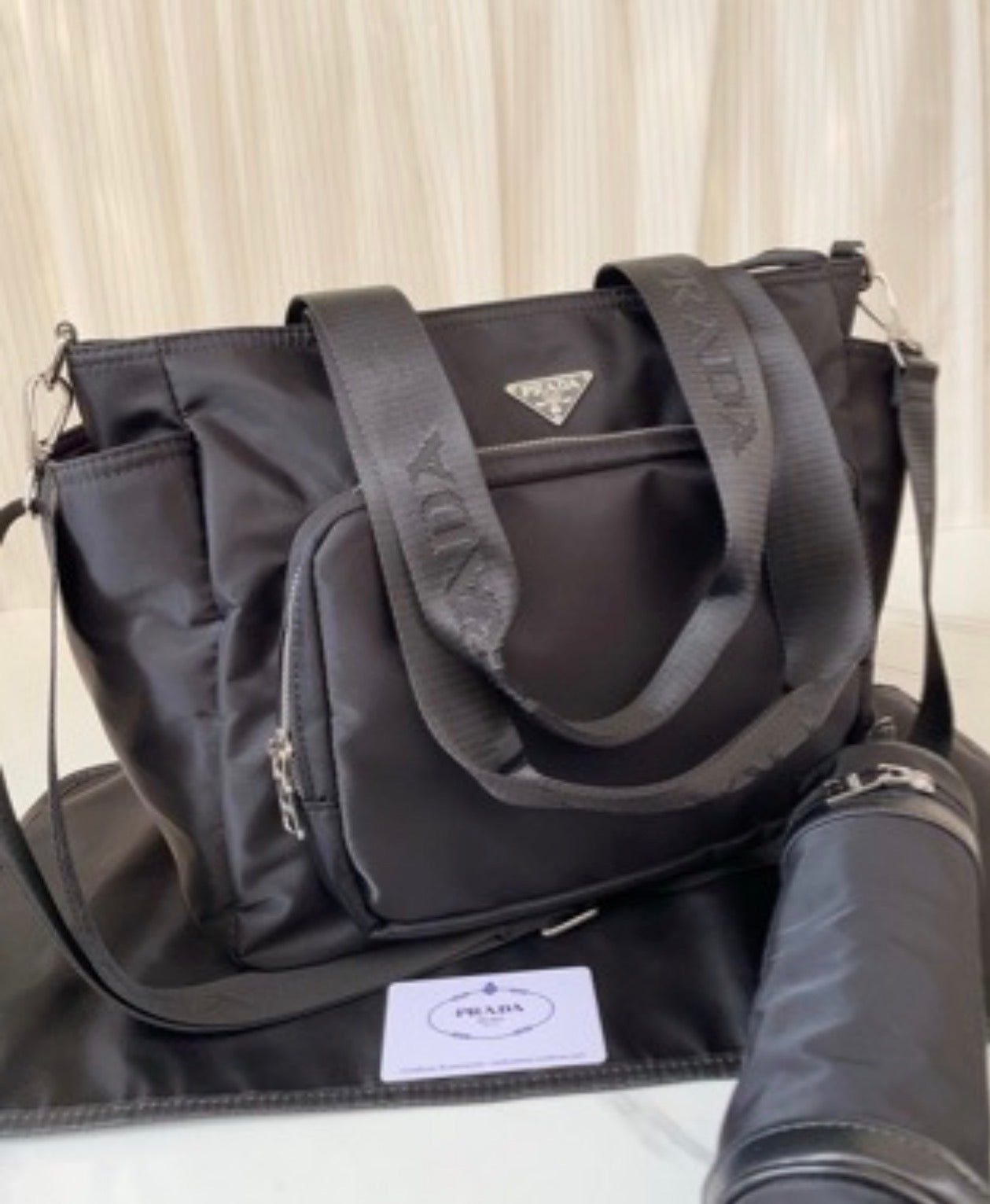 Prada 3 in 1 changing bag